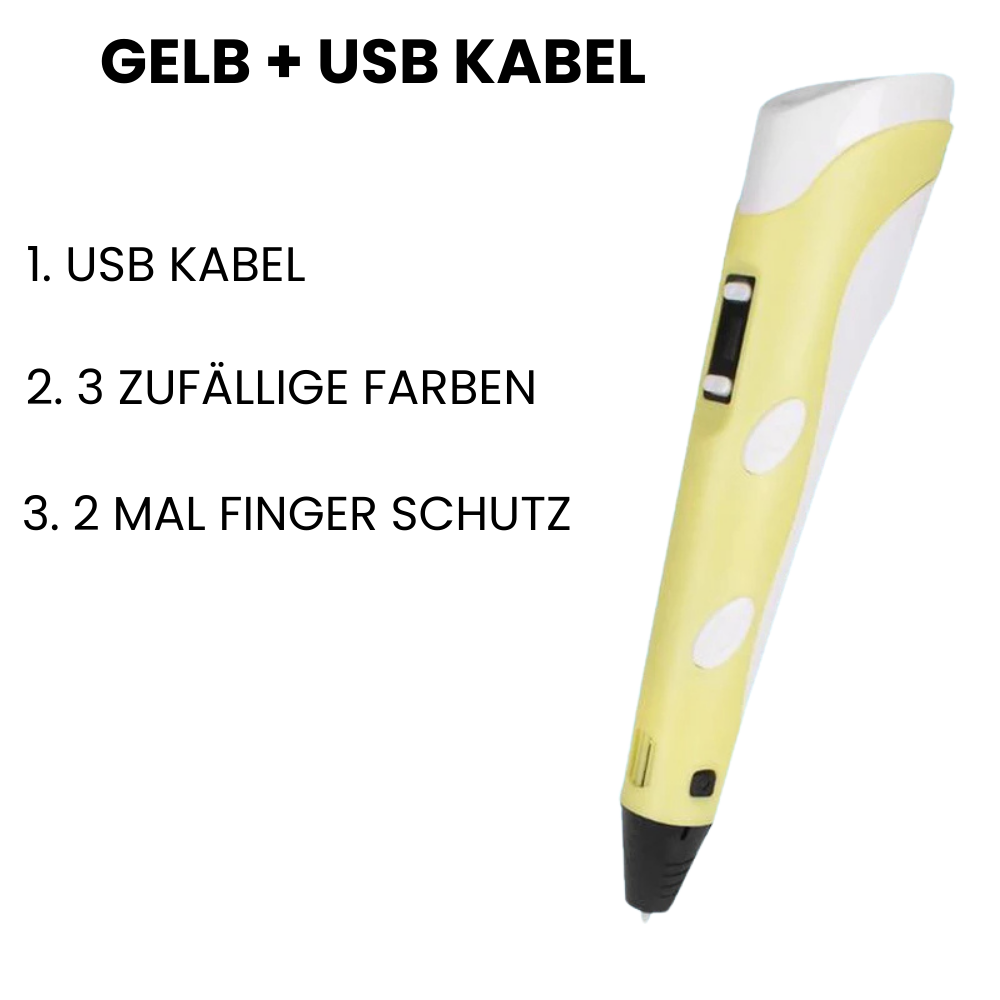 KreativRakete 3D – Zeichne die Zukunft mit deiner Hand