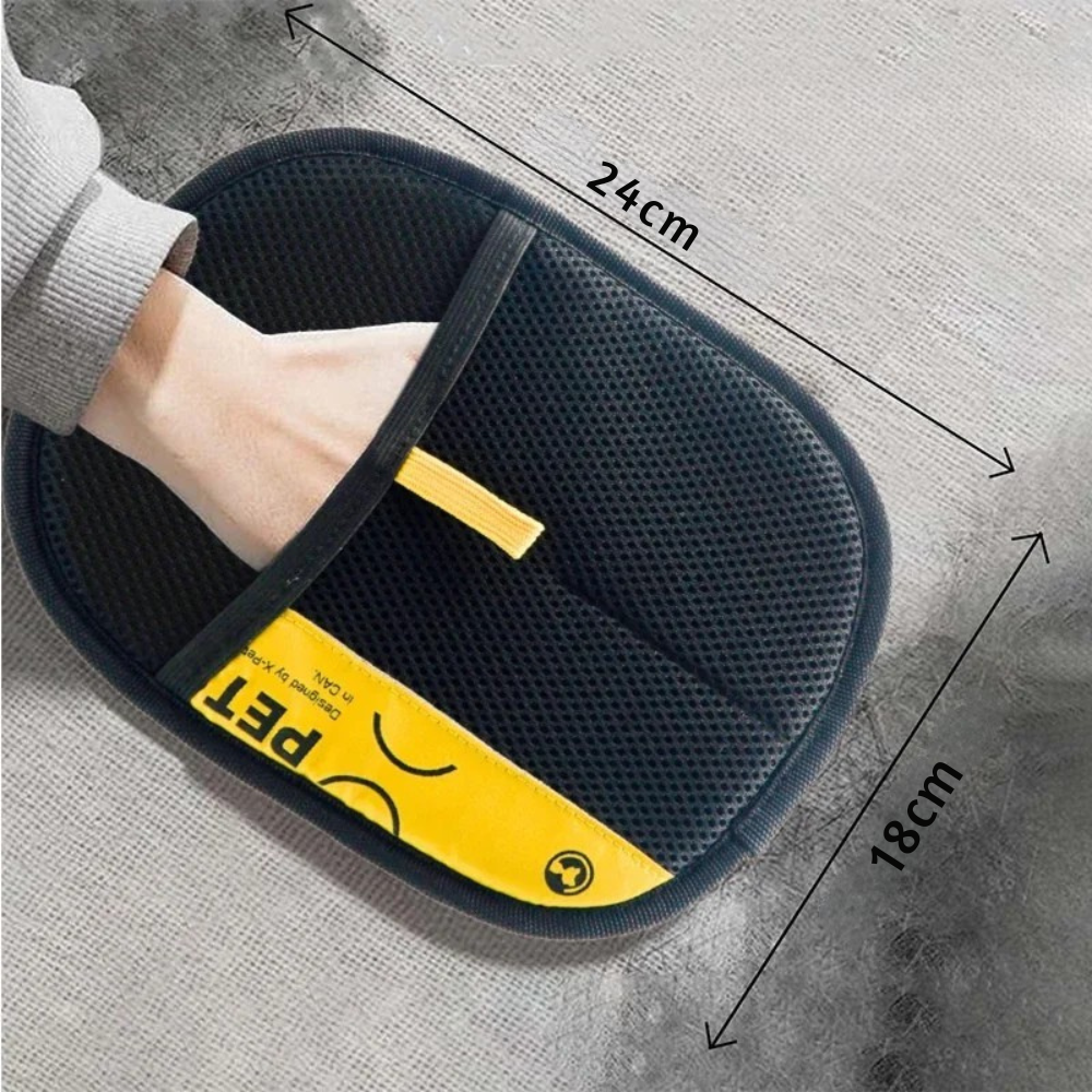 FurClean - Haustierhaare entfernen ohne Sauerei. Ohne Stress. Ohne Fusselroller. Nur mit dem Handschuh.
