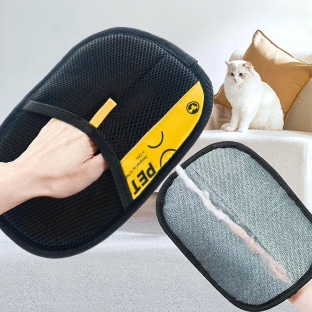 FurClean - Haustierhaare entfernen ohne Sauerei. Ohne Stress. Ohne Fusselroller. Nur mit dem Handschuh.