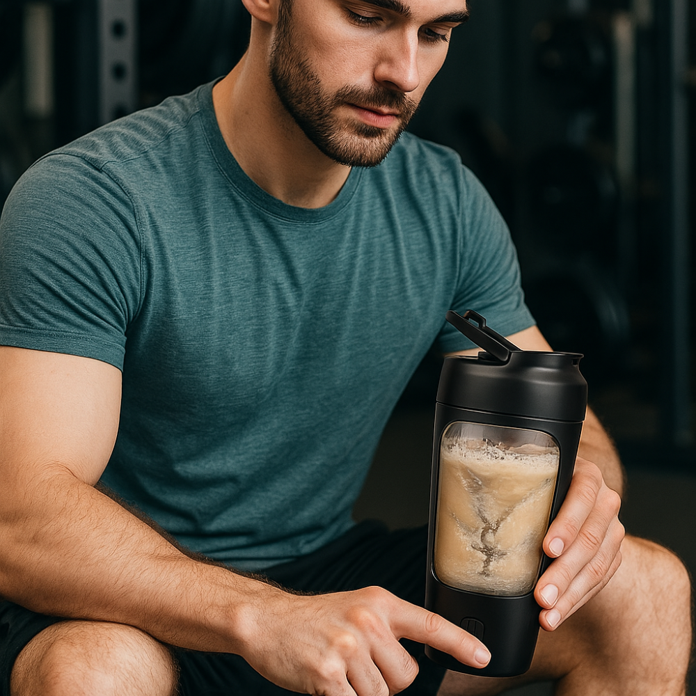 ShakeSmart - Cocktails, Protein, Milchshakes, alles glatt. Kein Klumpen, kein Chaos.