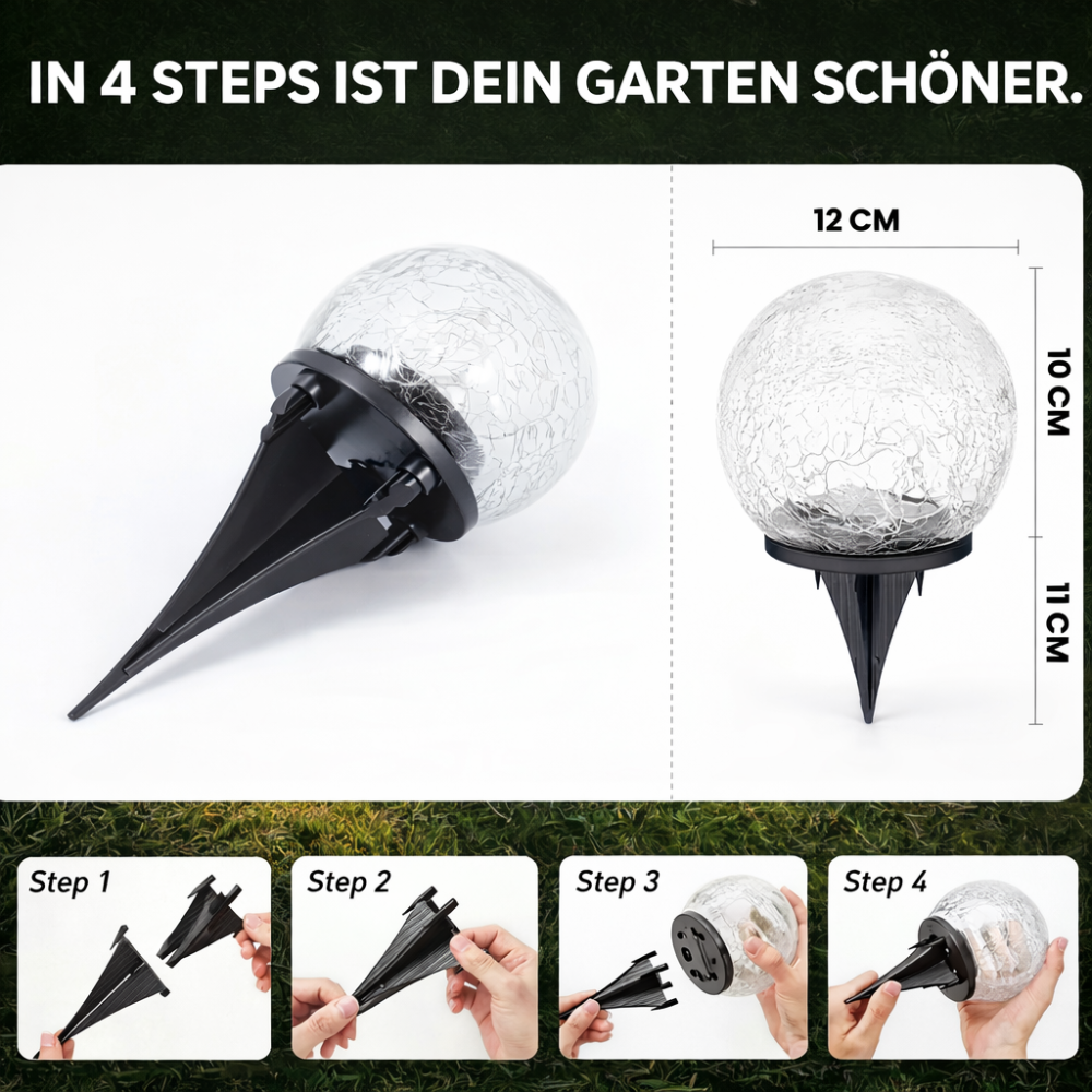 GardenNova - Abends wirkt dein Garten wie ausgestorben