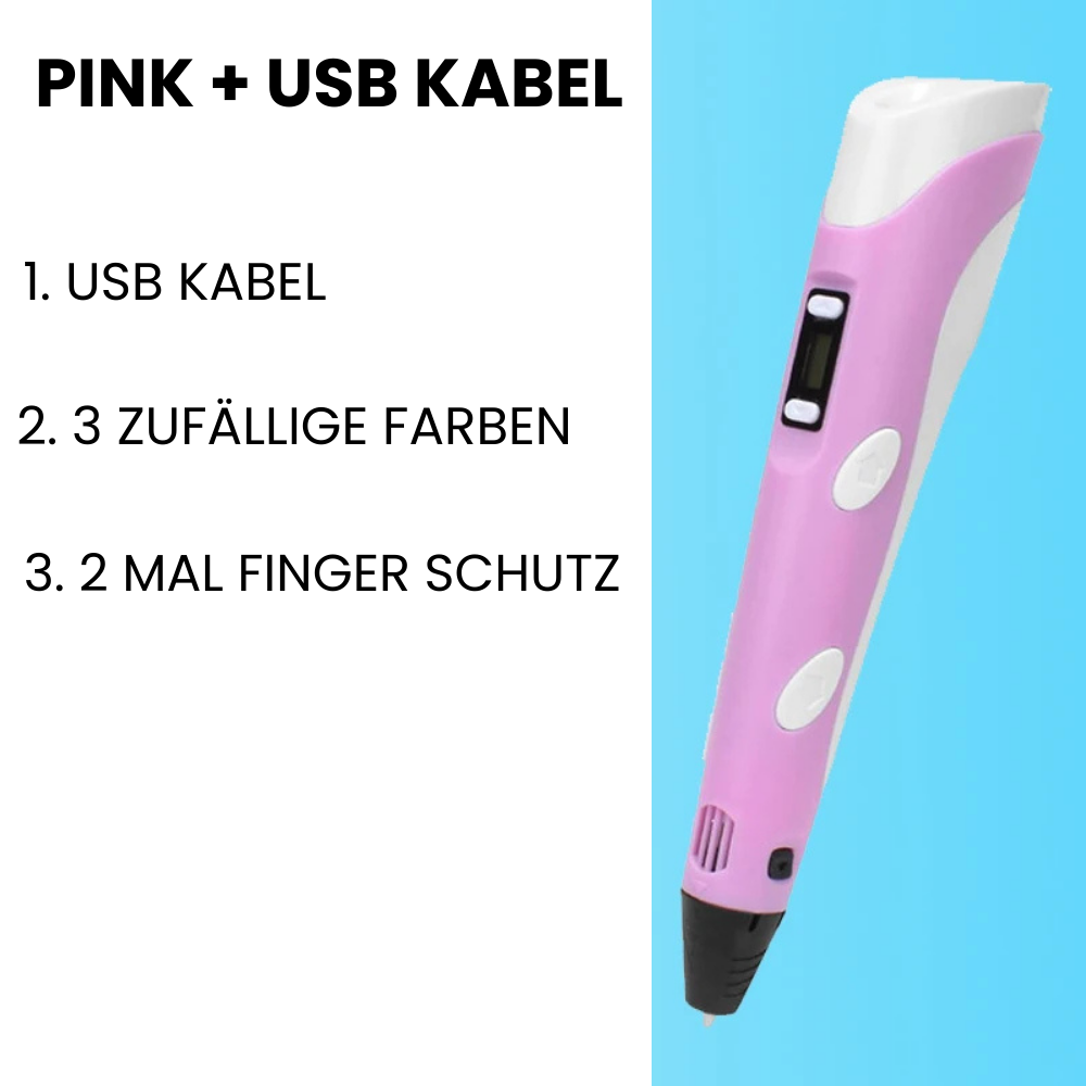 KreativRakete 3D – Zeichne die Zukunft mit deiner Hand