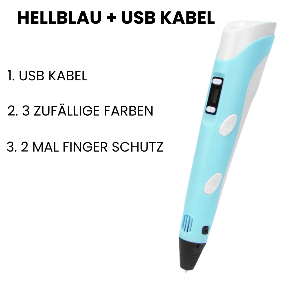 KreativRakete 3D – Zeichne die Zukunft mit deiner Hand