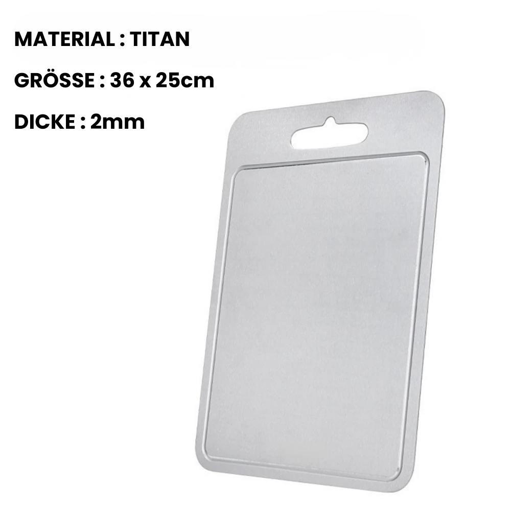 TitanChef Pro - Auf deinem alten Brett leben mehr Bakterien als in deinem Abfluss.
